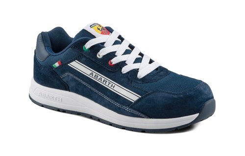 Abarth - 595 lage veiligheidssneaker S3 blauw