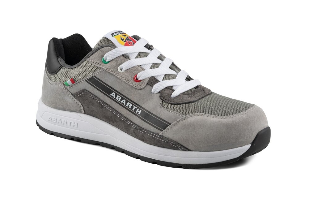 Abarth - 595 lage veiligheidssneaker S3 grijs
