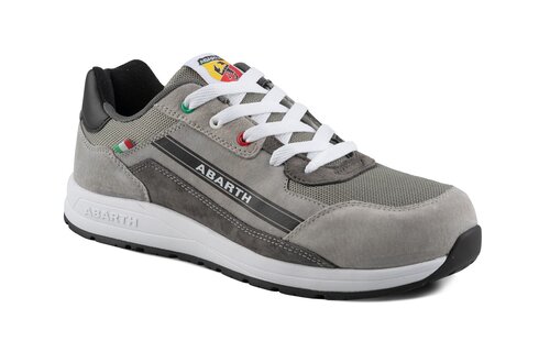 Abarth - 595 lage veiligheidssneaker S3 grijs