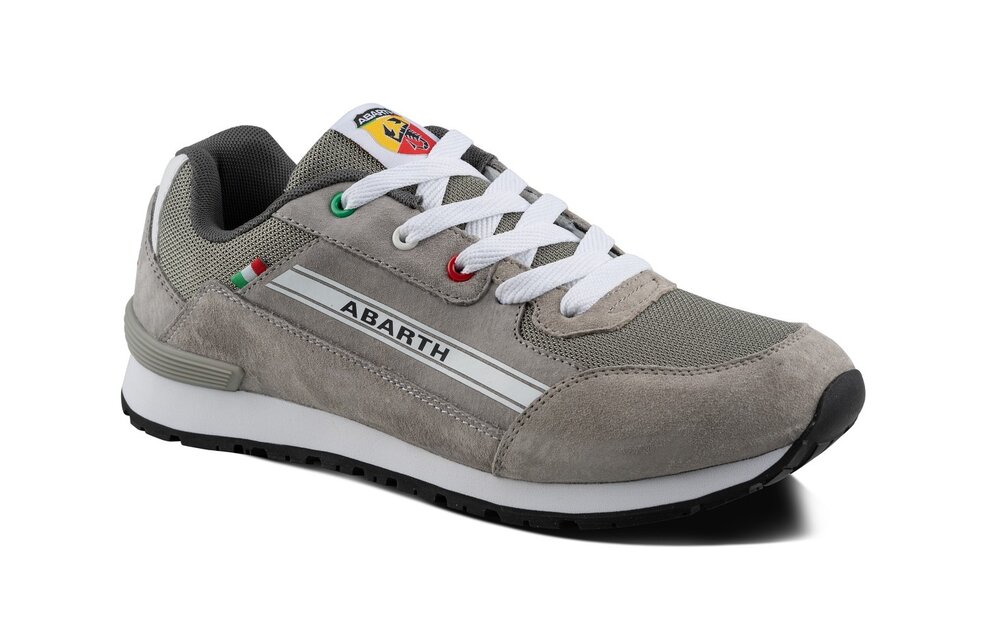 Abarth - Competizione onbeveiligde werksneaker grijs