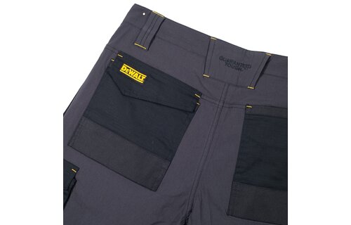 DeWalt - Hamden stretch korte werkbroek grijs/zwart