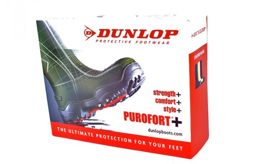 Dunlop - D760933 Purofort+ knielaars groen - maat 37 - Outlet
