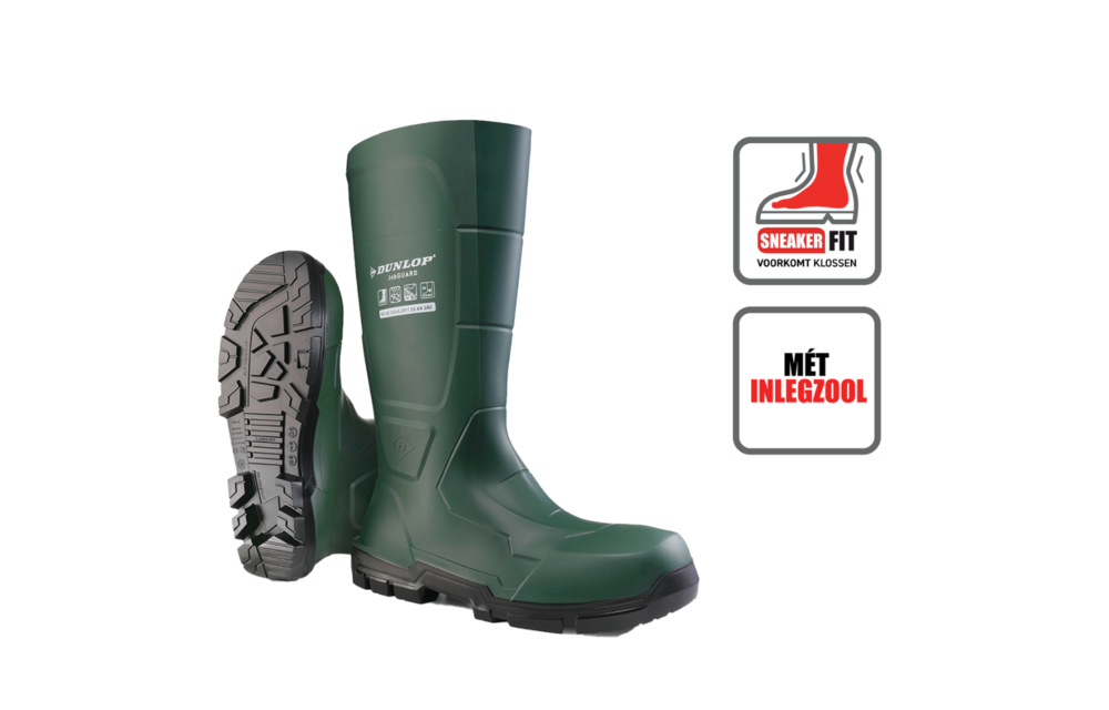 Dunlop NA2KL01 Acifort JobGUARD knielaars S5 groen kopen Tip Piet van Walsem B.V