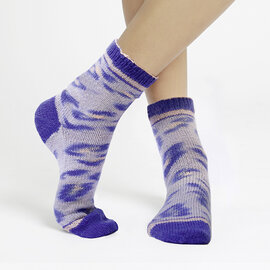 Schachenmayr Kinda Magic Sock Yarn Regia Pairfect Purrfect Purple 06457