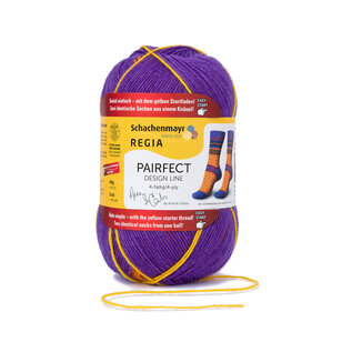 Schachenmayr 4-f Regia Pairfect Design Line  A&C Sandalstrand Color 09093