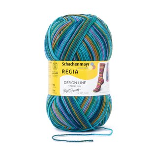 Schachenmayr 4-f Regia Pairfect Design Line Kaffe Fassett Jewel Color 03773
