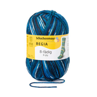 Schachenmayr 8-f Regia Arctis Blue Color 08135