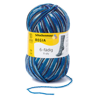 Schachenmayr 6-f Regia Irland Petrol Color 05859