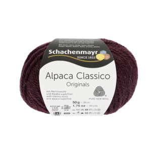 Schachenmayr Alpaca Classico Aubergine 00049