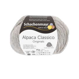 Schachenmayr Alpaca Classico Hellgrau Melange 00090