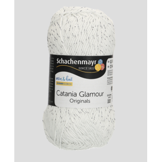 Schachenmayr Catania Glamour 0101 Weiss