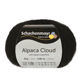 Schachenmayr Alpaca Cloud Black 00099
