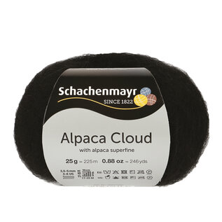Schachenmayr Alpaca Cloud Black 00099