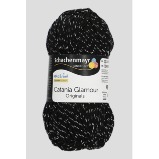 Schachenmayr Catania Glamour 0199 Black
