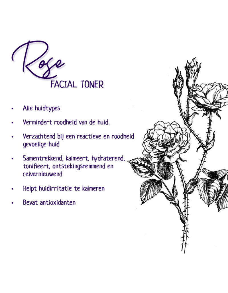 Facial Toner - Rose