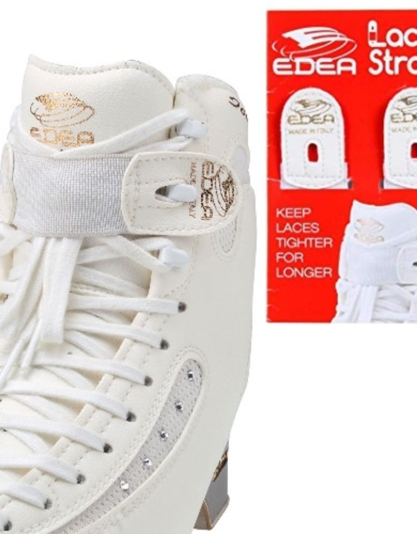 Edea Lace Strap White