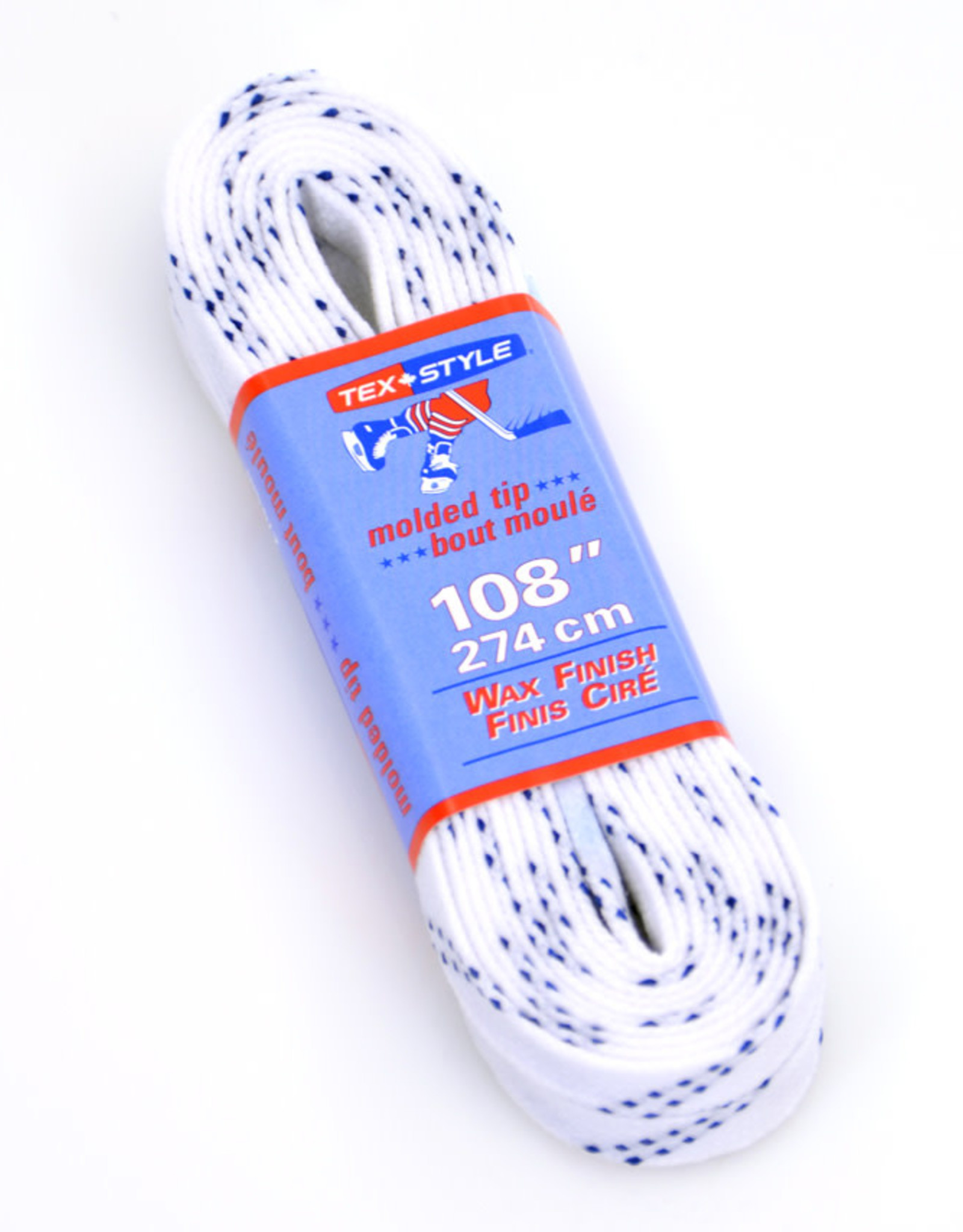 Tex Style WAX LACES WHITE MT 274