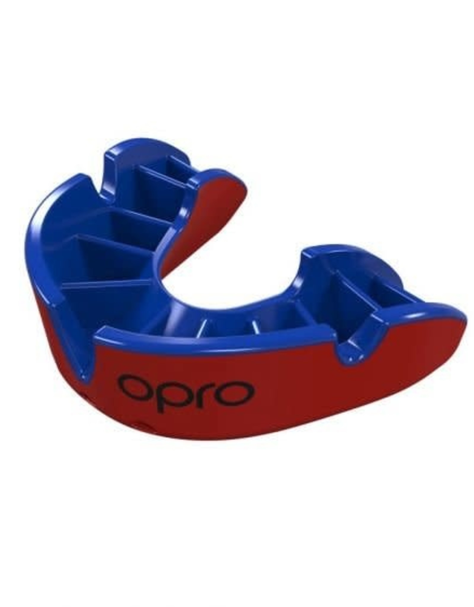 OPRO MOUTH SELF FIT SILV. SR. RED/BLUE