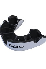 OPRO MOUTH SELF FIT SILV. SR. WHT/BLK