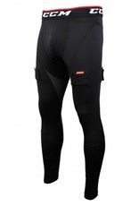 CCM CCM COMPRESSION PANTS W/ GEL APP./JOCK/TABS JR