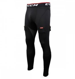 CCM CCM COMPRESSION PANTS W/ GEL APP./JOCK/TABS JR