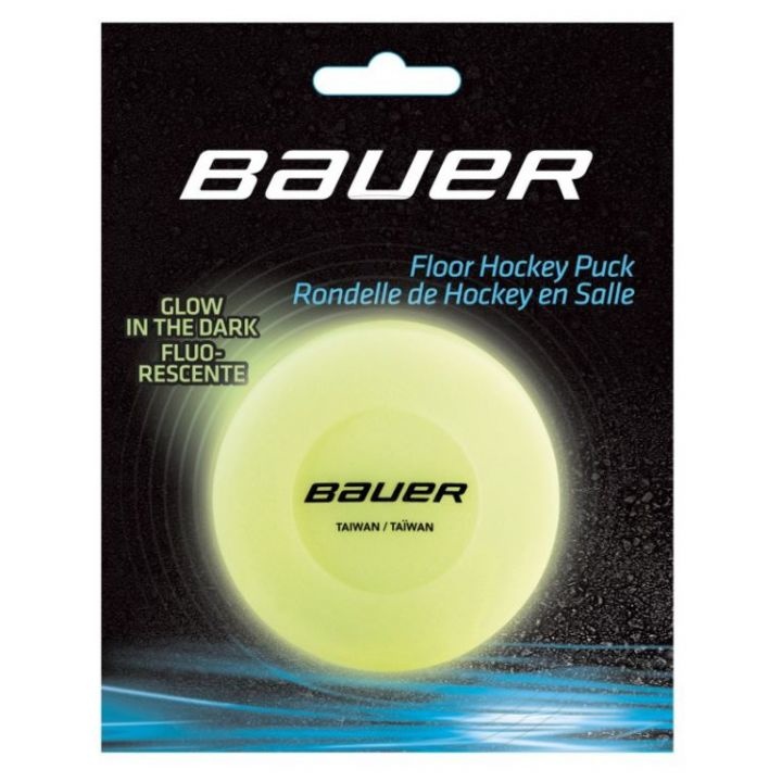 Bauer Street Floor Puck Glow in the Dark THILLARTSSPORTS Bauer Street Floor Puck Glow in the Dark THILLARTSSPORTS