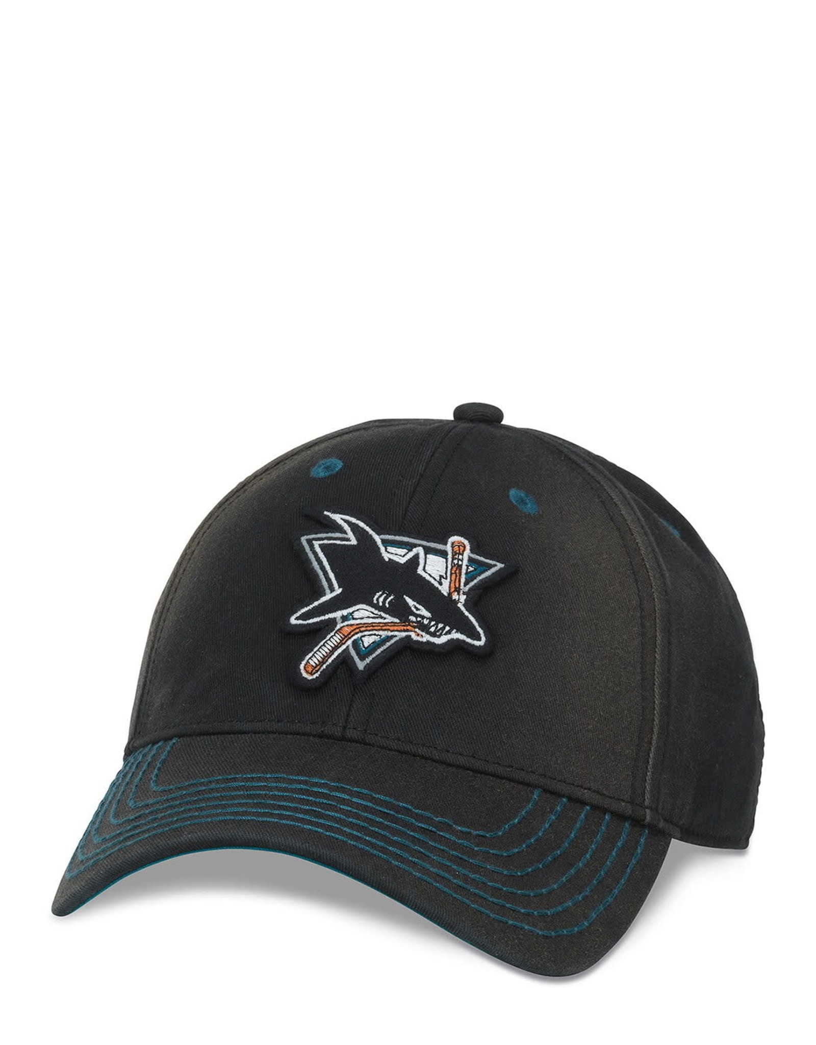 Fan  Adjustable Cap San Jose Sharks Black