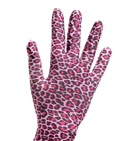 Sagester Gloves with Pink Leopard Motif 541