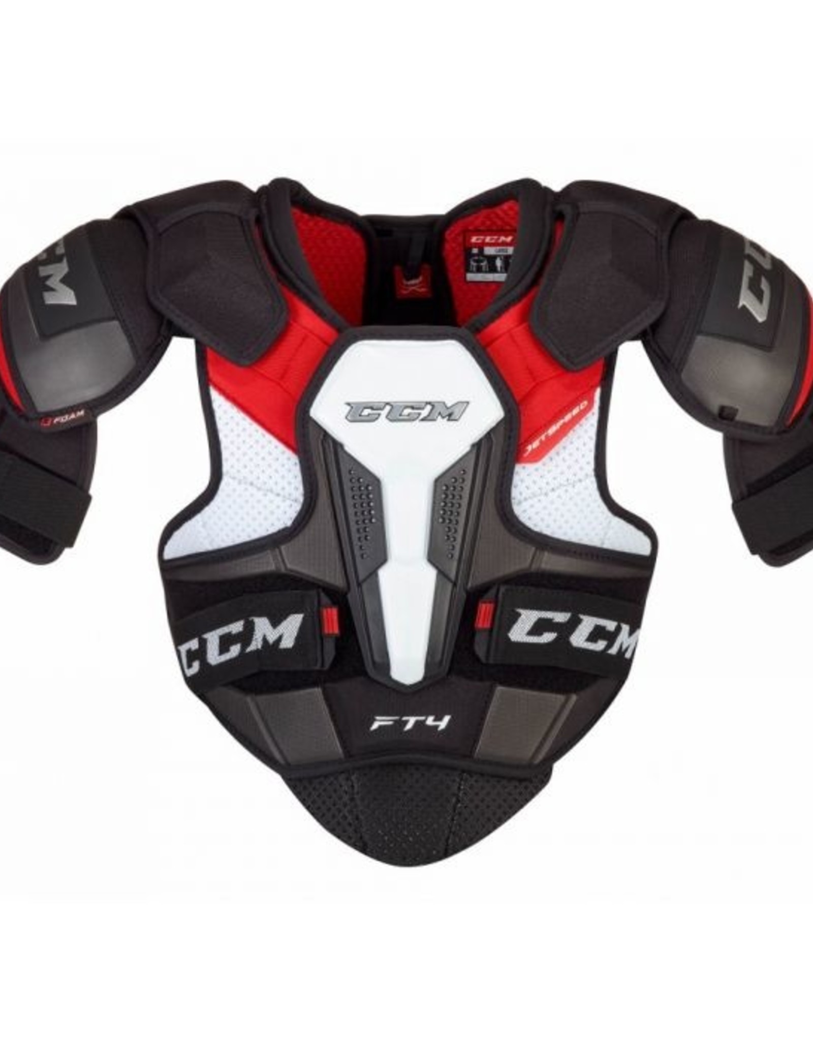 CCM JETSPEED FT4 SHOULDER PADS SR