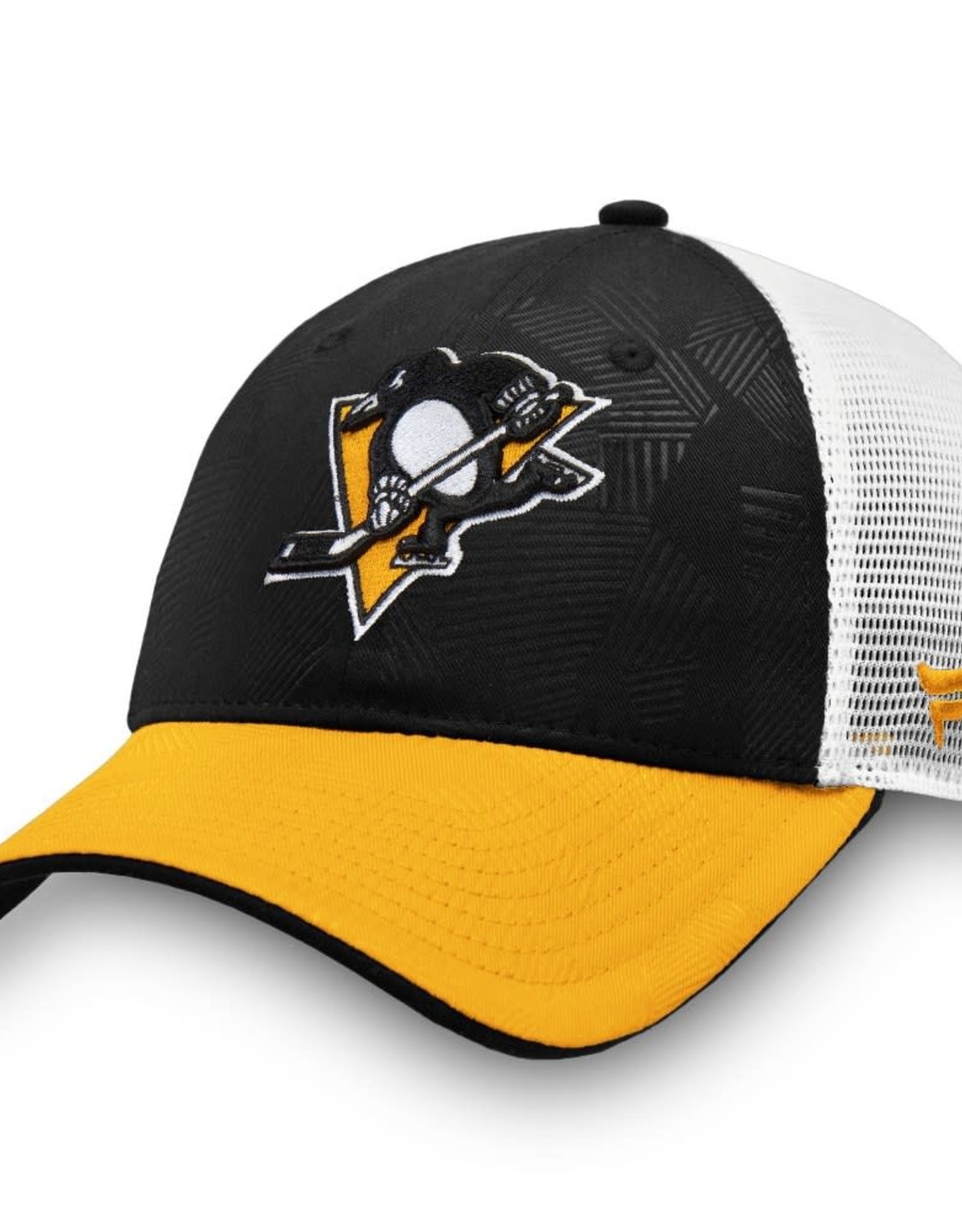 Trucker Adjustable Cap Pittsburgh Penguins BLK/YEL