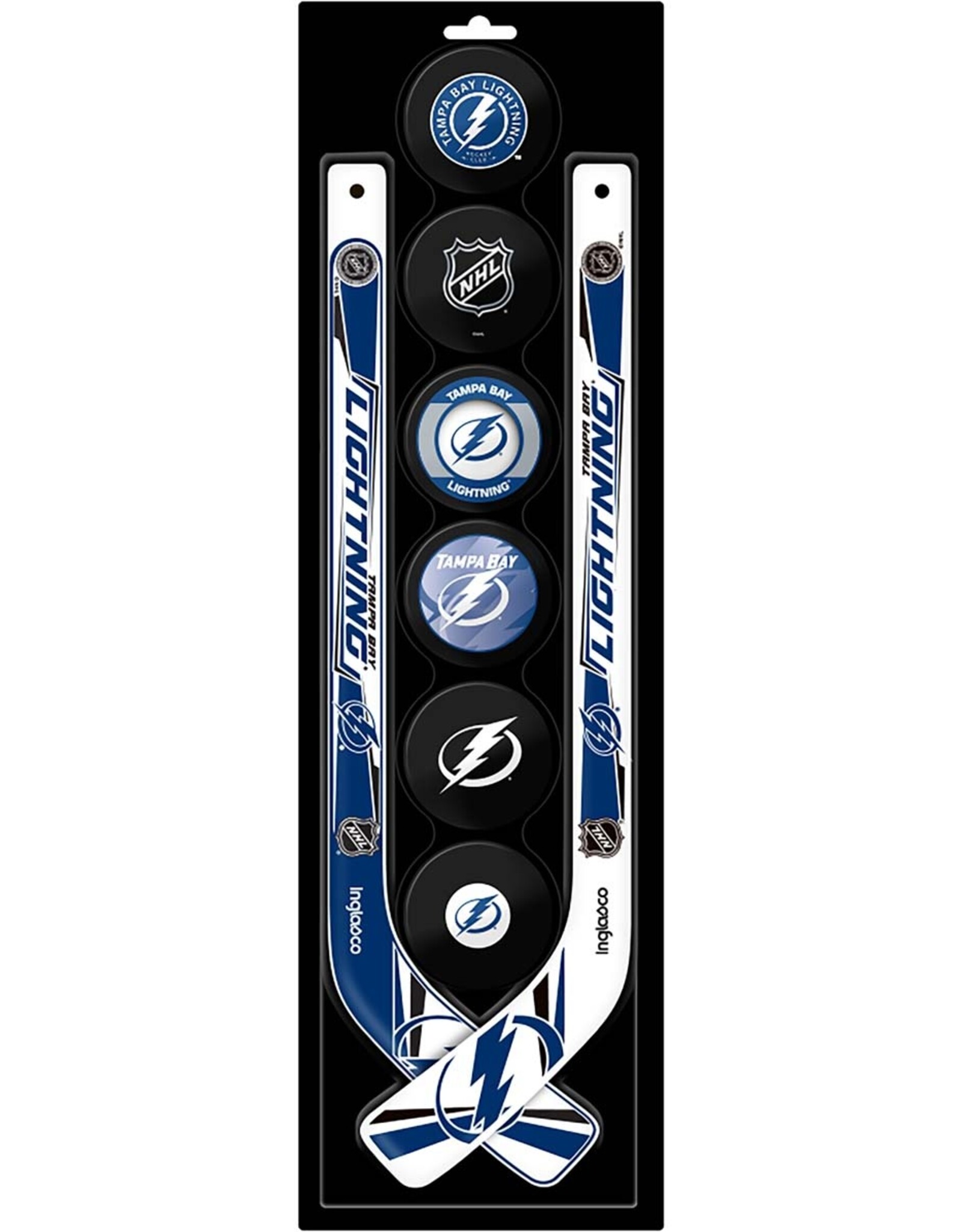 NHL Mini Stick Set With Foam Puck TAMP