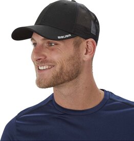 Bauer 9FORTY ADJUSTABLE CAP BLK YTH