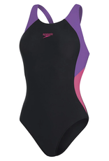 Speedo Womens/Pool Colorblock Splice Muscleback