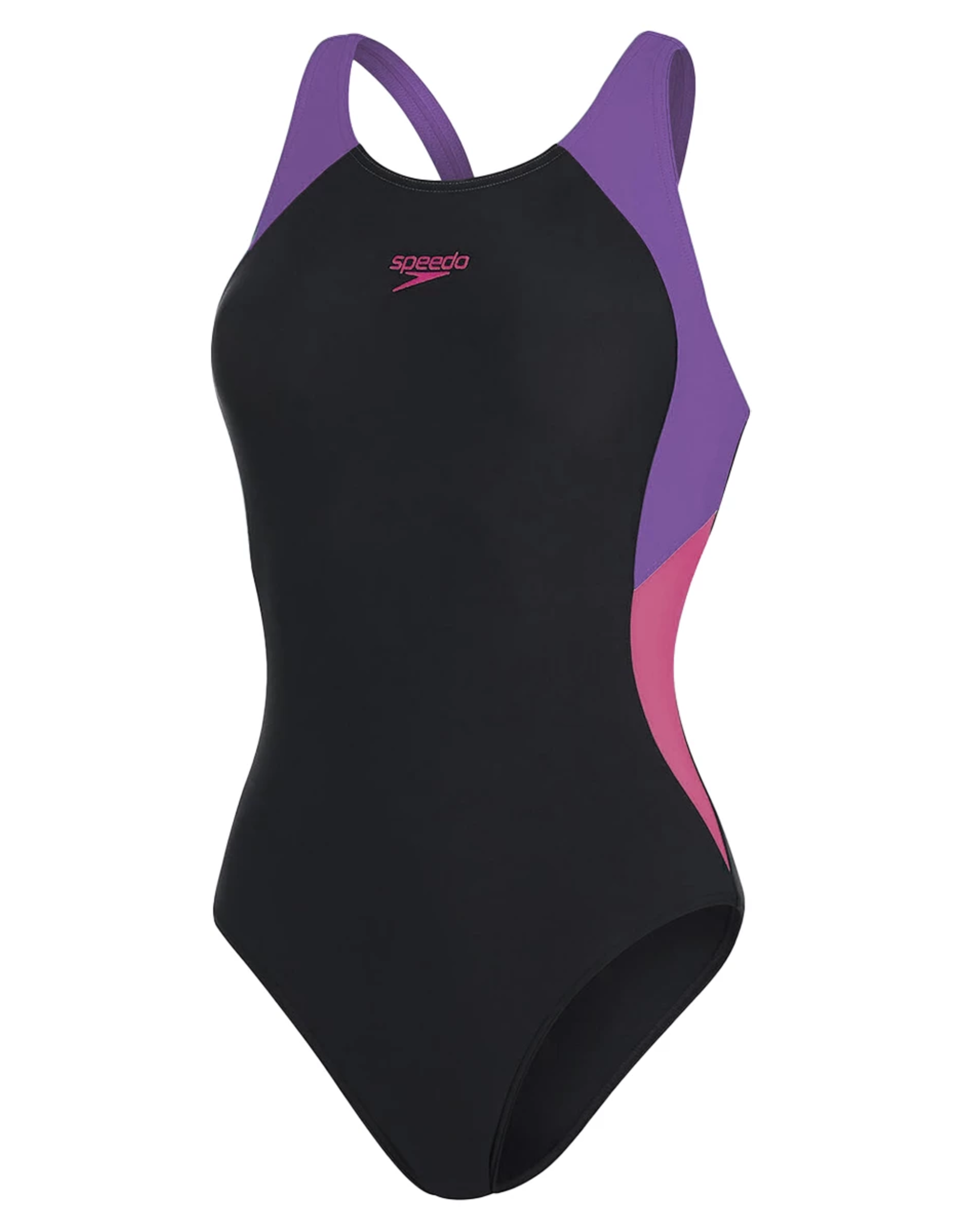 Speedo Womens/Pool Colorblock Splice Muscleback