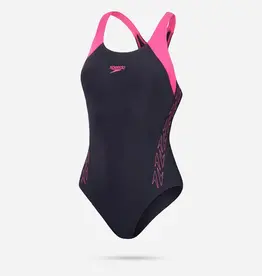 Speedo Womens/Pool Eco H-Boom Splice Racerback