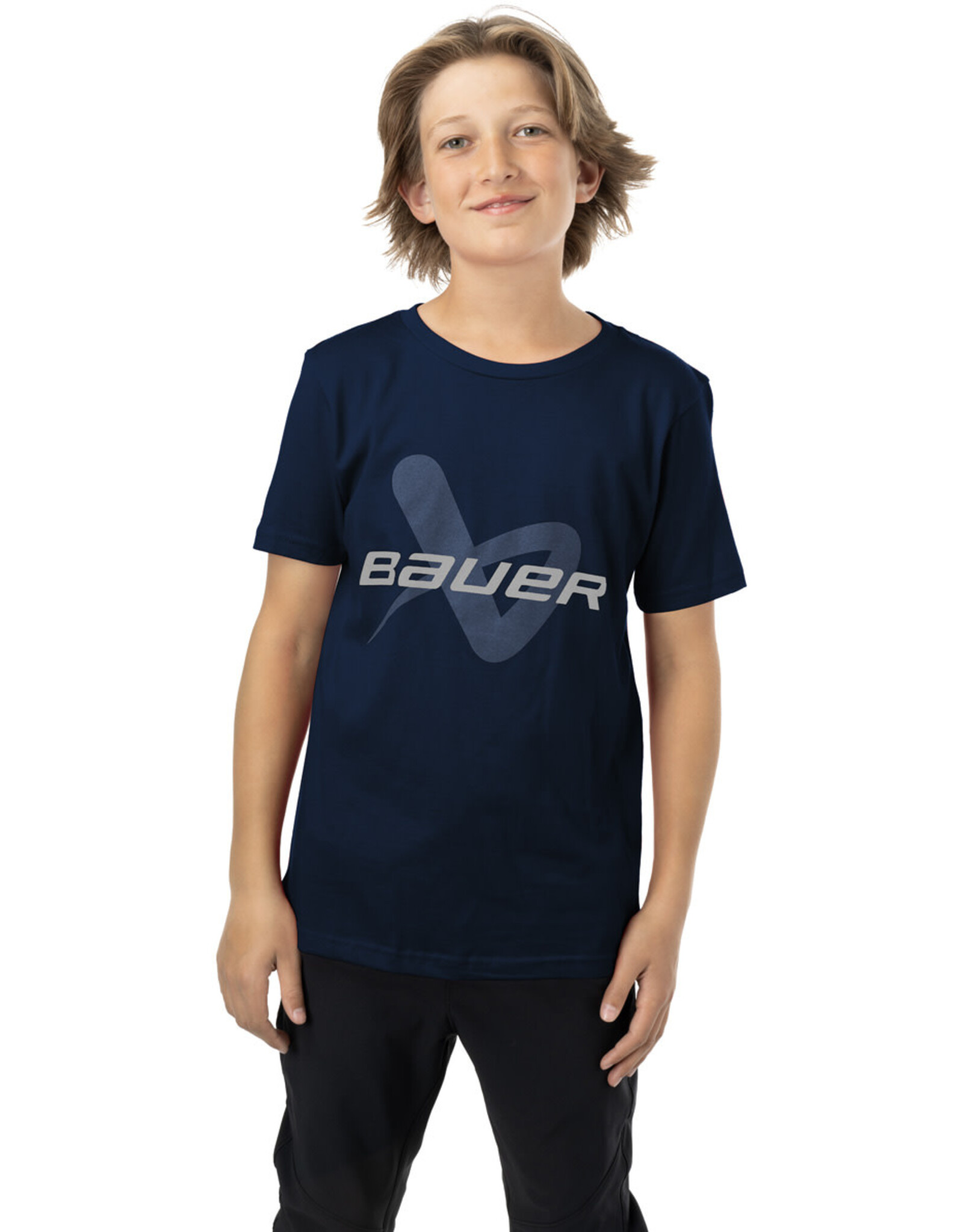 Bauer Core SS Lockup Tee S24 YTH