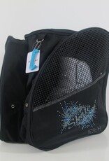 ICE H Skate Bag Blue Skate Rhinestone