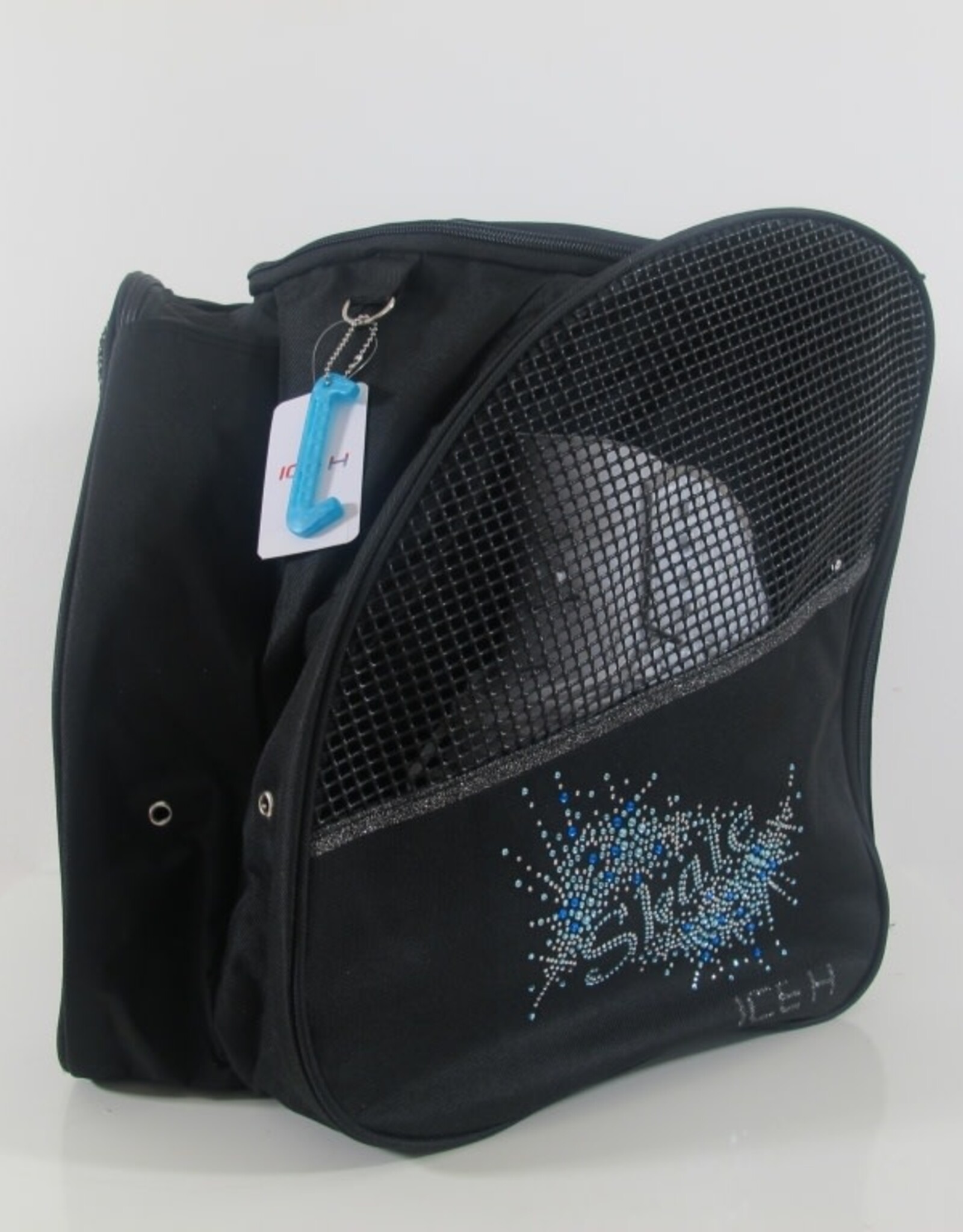 ICE H Skate Bag Blue Skate Rhinestone