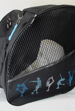 ICE H Skate Bag Blue Skate Rhinestone