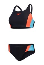Speedo Womens/Pool Colorblock Splice 2-Piece