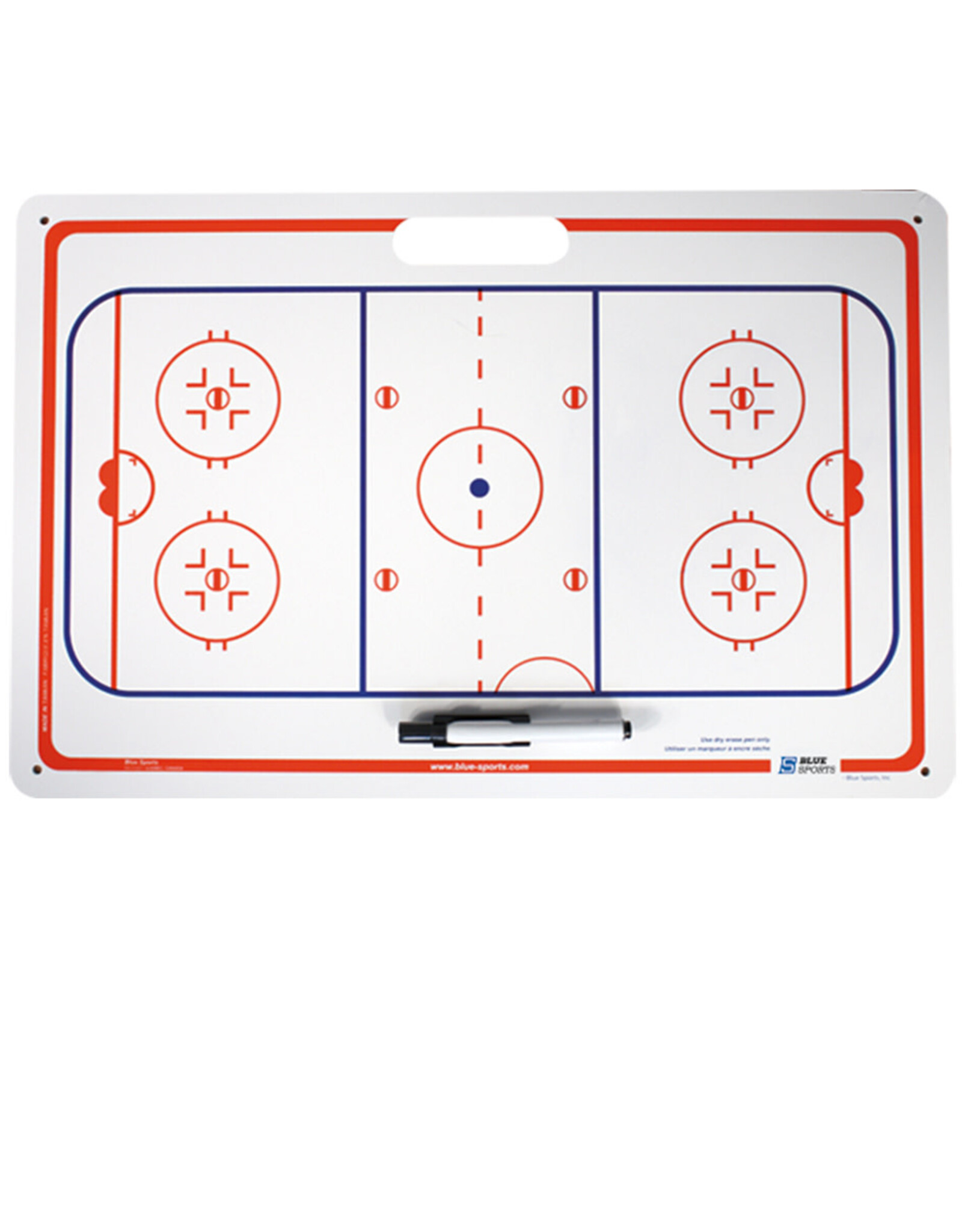 BLUESPORTS Rigid Suction Coach Board 40.64 x 60.96