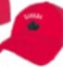 HC Olympic Adj Cap Canada Sr Red