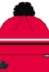 HC Olympic Pom Toque Canada Sr Red
