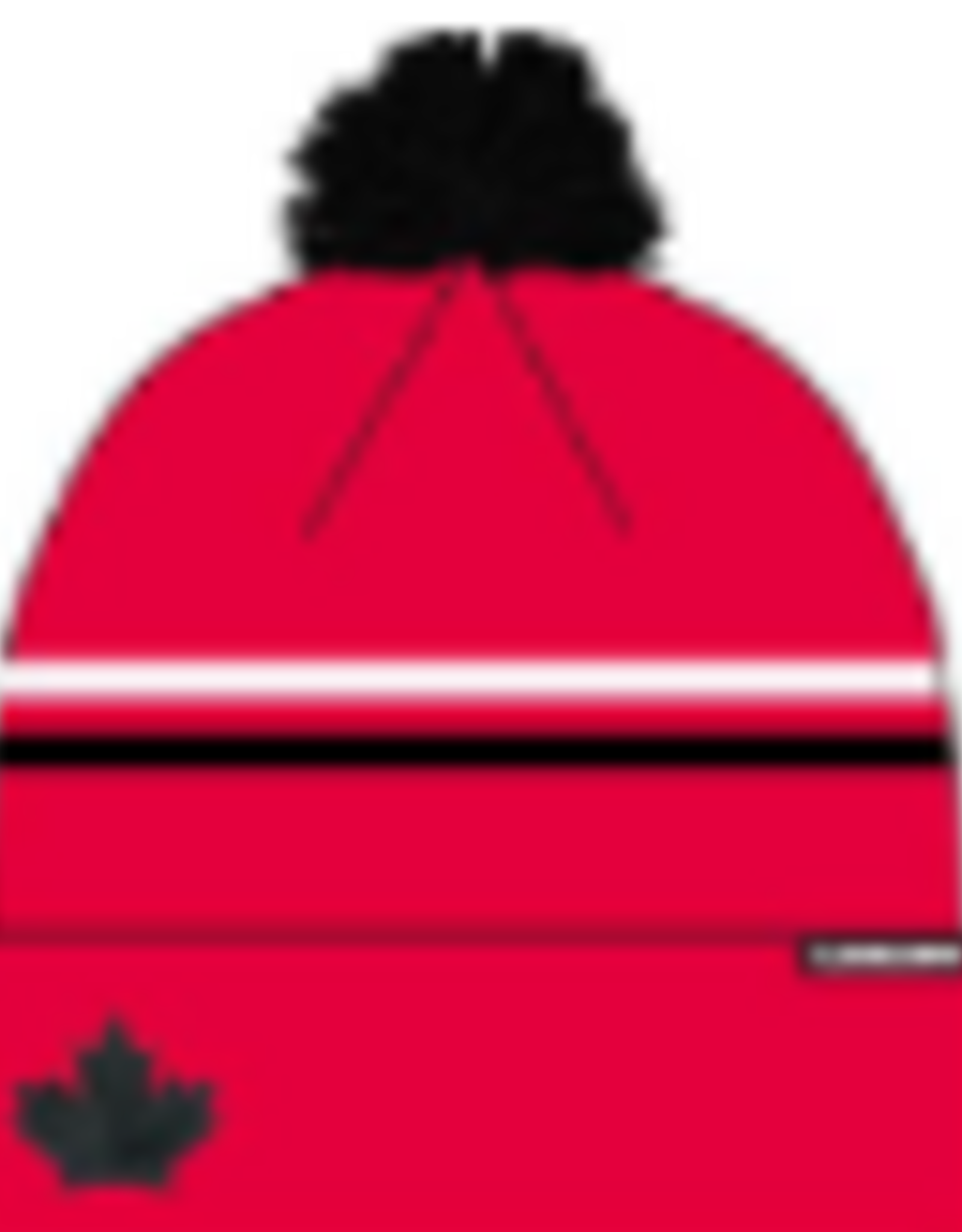 HC Olympic Pom Toque Canada Sr Red