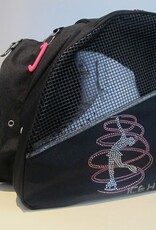 ICE H Skate Bag Spiral Pink Rhinestone
