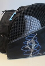 ICE H Skate Bag Spiral Blue Rhinestone
