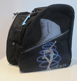 ICE H Skate Bag  Pack Spiral Blue Rhinestone