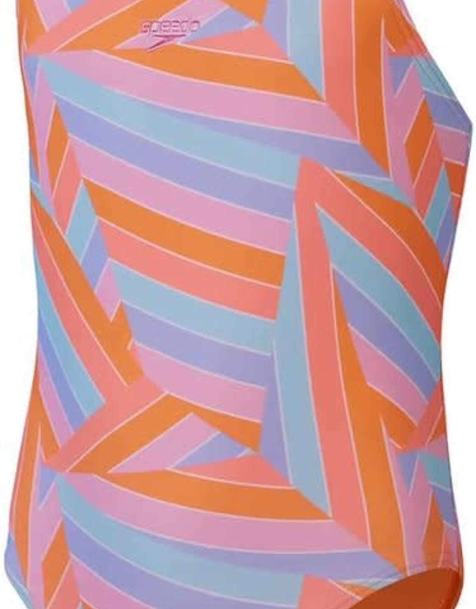 Speedo Girl PRINT MEDALIST BLU/ORA