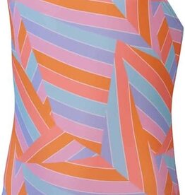Speedo Girl PRINT MEDALIST BLU/ORA