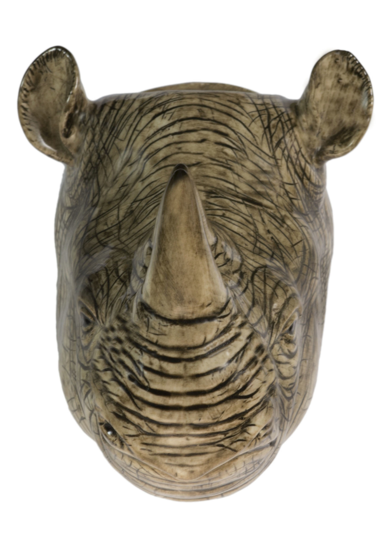Quail Wandvaas NEUSHOORN rhino